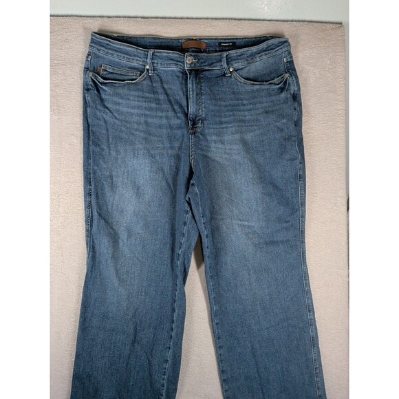 Judy Blue Mid Rise Tummy Control Vintage Straight Denim Jeans Women’s 24W Blue - Picture 2 of 10